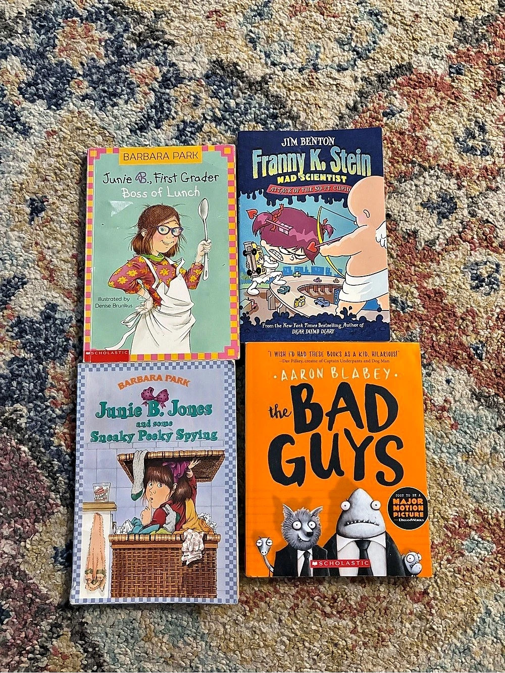 Scholastic Children's Chapter Book Bundle (4 Books) )